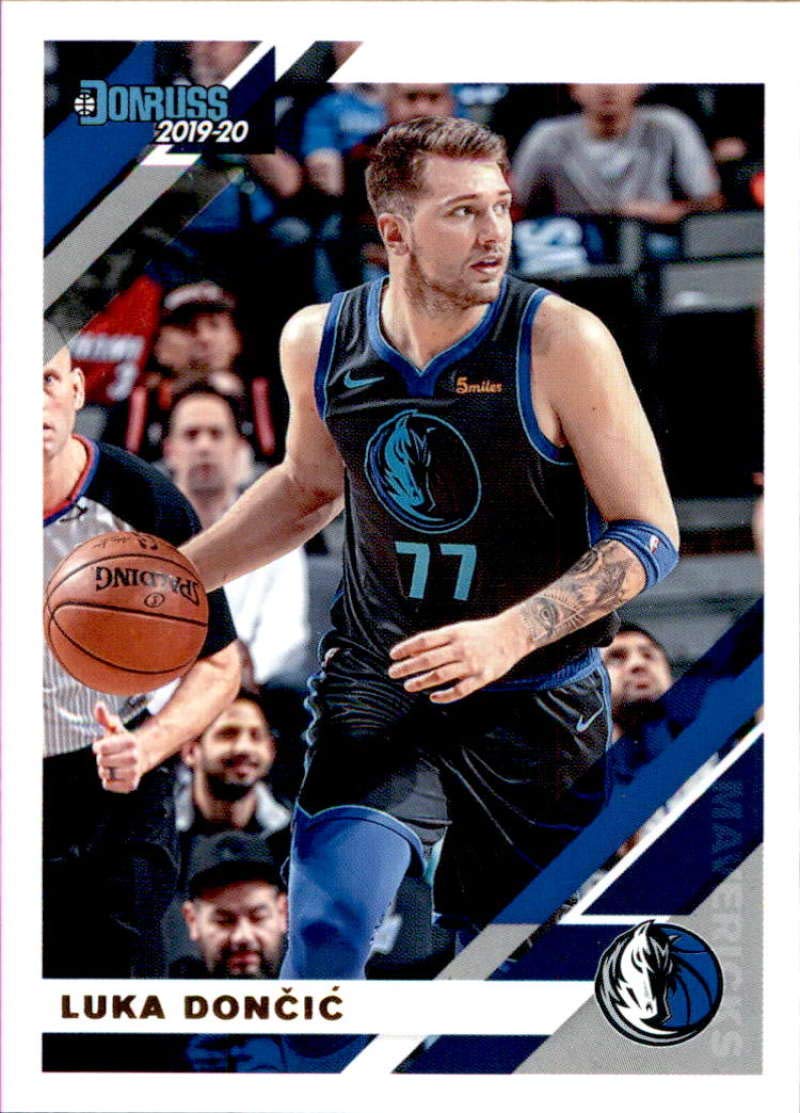 2019-20 Donruss Basketball #46 Luka Doncic Dallas Mavericks Official NBA Trading Card by Panini America