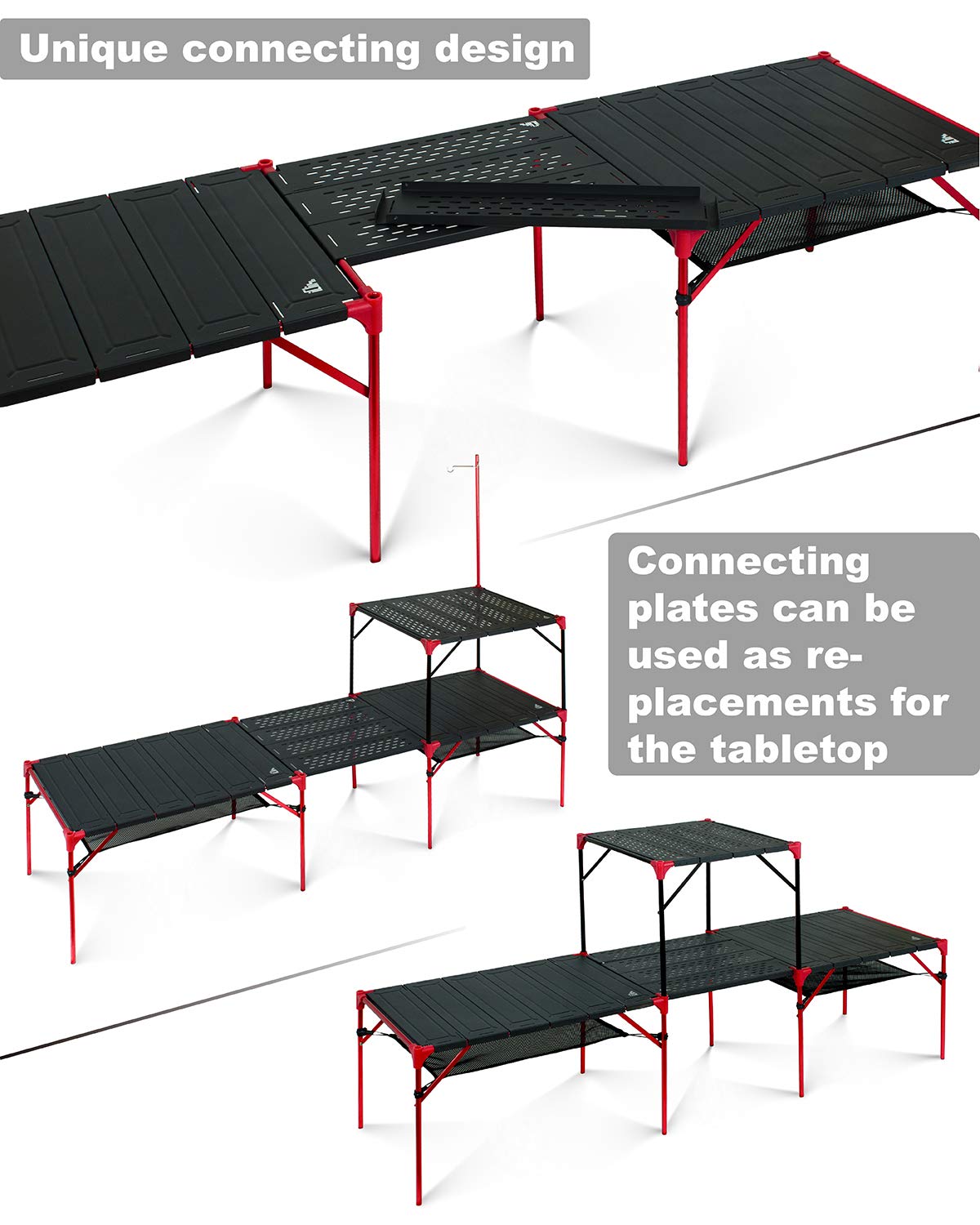 iClimb 1 Pack Connecting Plates Extendable Table (NOT Table)