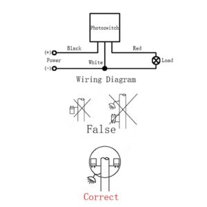 Gump's grocery AS-10 Auto On Off Street Light Switch Photo Control Sensor DC AC 12V 10A 50-60Hz