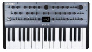 modal electronics argon8 8-voice wavetable synthesiser with 37 keys