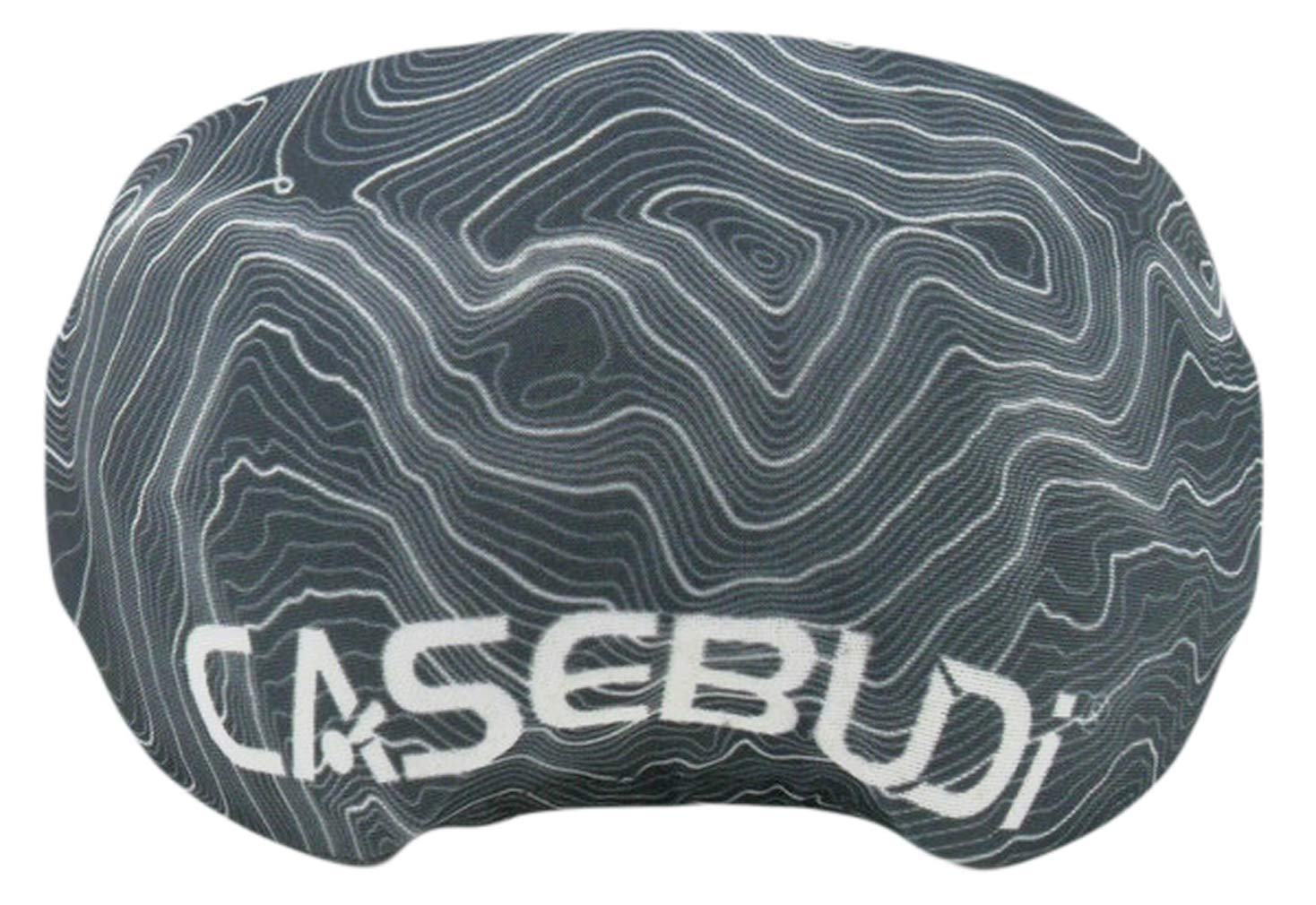 CASEBUDi Goggle Cover for Ski Snowboarding Motocross Paintball or Any Other Goggles (Topo)