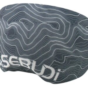 CASEBUDi Goggle Cover for Ski Snowboarding Motocross Paintball or Any Other Goggles (Topo)