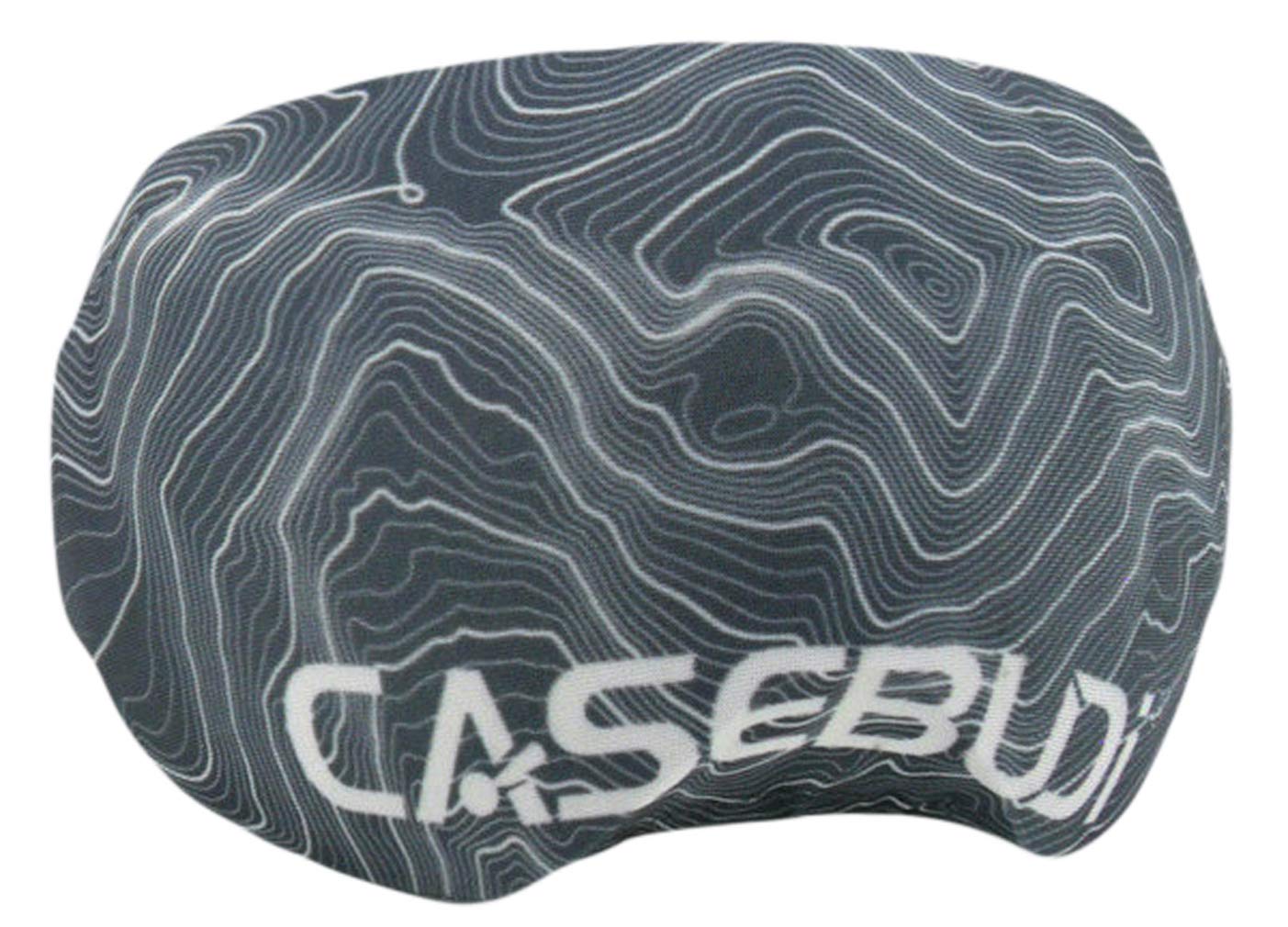 CASEBUDi Goggle Cover for Ski Snowboarding Motocross Paintball or Any Other Goggles (Topo)