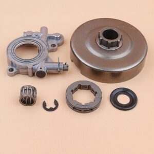 Replacement Parts, Clutch Drum Oil Pump Kit for Husqvarna 575xp 576xp 570 Chainsaw 3/8x7T 537036205