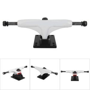 Fafeims 2Pcs 4 8Inch Skateboard Trucks Professional Bridge Skate Board Bracke Skateboard Bearing Accessories