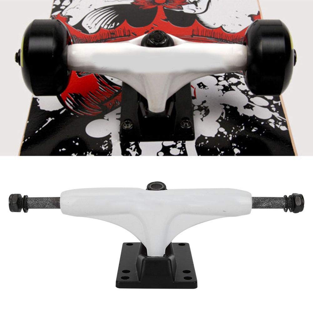 Fafeims 2Pcs 4 8Inch Skateboard Trucks Professional Bridge Skate Board Bracke Skateboard Bearing Accessories