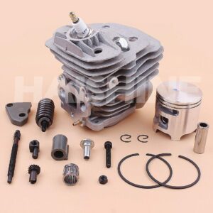 replacement parts, 51mm cylinder piston kit for husqvarna 575 575xp 570 chainsaw adjuster 537254102