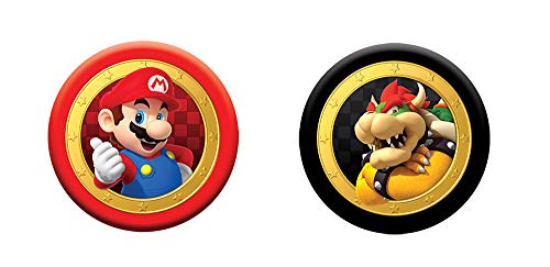 USAOPOLY Super Mario Checkers & Tic-Tac-Toe Collector's Game Set for 2 players | Featuring Mario & Bowser | Collectible Checkers and TicTacToe Perfect for Mario Fans, Model Number: CM005-637-002001-06