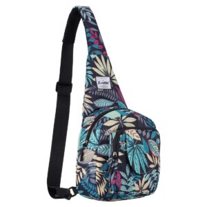 xeyou small sling bag backpack lightweight one strap bag hiking crossbody chest bag unisex shoulder daypack