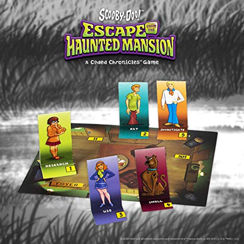 Scooby-Doo: Escape from The Haunted Mansion - A Coded Chronicles Game | Escape Room Game for Kids & Adults | Featuring Iconic Characters and Mysteries | Officially Licensed Hanna-Barbera Game