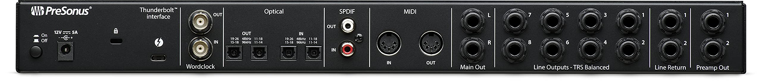 PreSonus Quantum 2626 26x26 Thunderbolt 3 Audio Interface M1 Chip Compatible