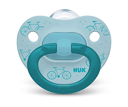 NUK Orthodontic Pacifiers, Boy, Blue, 18-36 Month (Pack of 2)