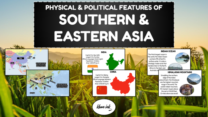 Geography of Southern & Eastern Asia (SS7G9)