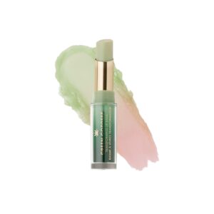 milani green goddess lip balm - color changing lip tint with jojoba oil, lip repair enhanced with hemp oil