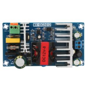 switching power supply board, wx-dc2412 power supply module 12v 8a 100w switching power supply card ac dc switching module ac 90~265v 50 / 60hz, output current: 8-11a