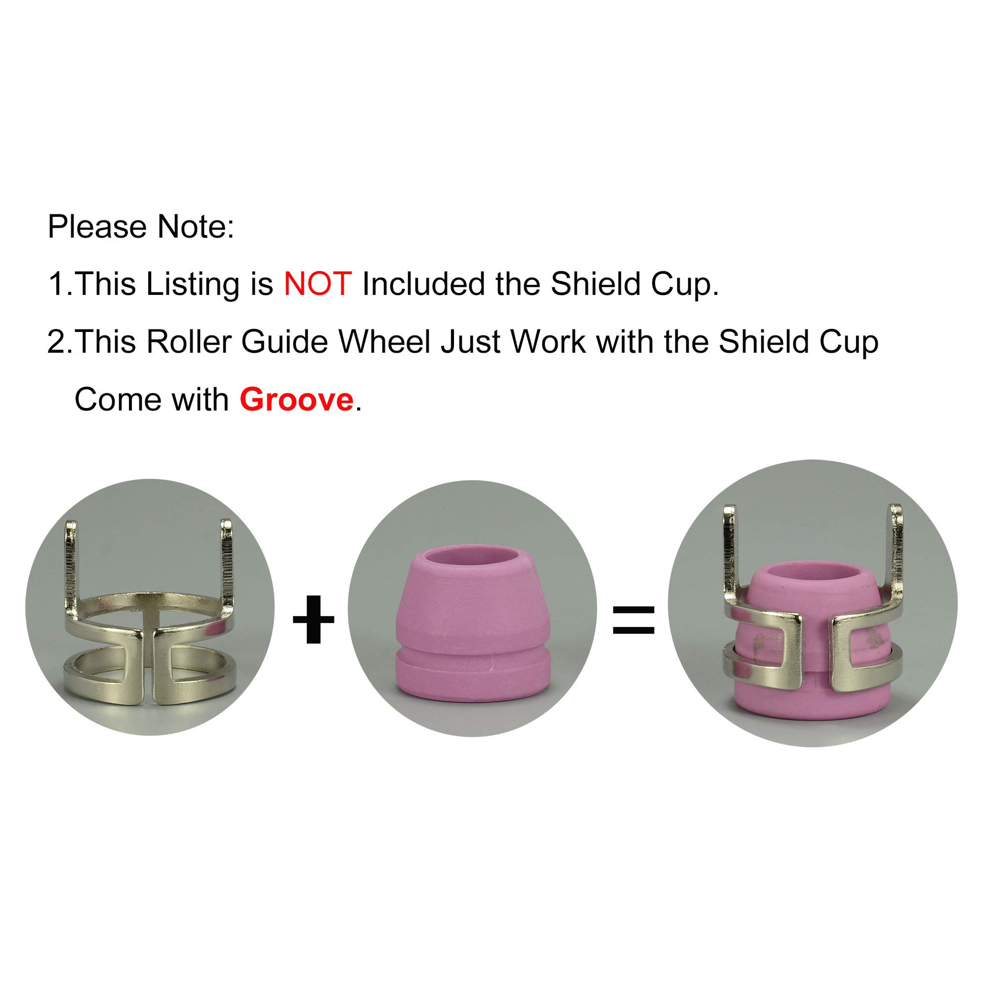 RIVERWELD WSD-60P P60 Plasma Spacer Stand Off Guide Fit WSD-60P WSD-60 Pilot Arc Starting Plasma Cutter Torch 2pk