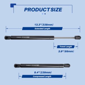 OTUAYAUTO Front Hood Shock Struts, 4478 SG404016 Hood Lift Support Replacement for 1997-2006 Ford Expedition, 1997-2004 Ford F150 F250, Pack of 2