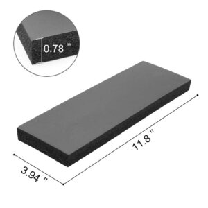 Garage Wall Protector 4 Pack Car Door Corner Edge Waterproof Bumper Guard Protector High Density Self Adhesive Foam Pad for Parking Vehicle 11.8" x 3.9" x 0.8"