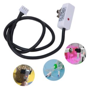 Liquid Level Sensor, Non Contact Water Level Sensor Capacitive Liquid Level Detector with Intelligent Liquid Level Reference Adjustment, Water Level Tool Liquid Level Switch for Aquariums