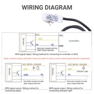 Liquid Level Sensor, Non Contact Water Level Sensor Capacitive Liquid Level Detector with Intelligent Liquid Level Reference Adjustment, Water Level Tool Liquid Level Switch for Aquariums