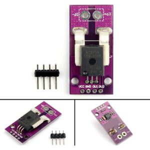 HiLetgo ACS758 ACS758LCB-050B-PFF-T 50A Linear Current Sensor ACS758LCB Current Module 120 kHz Bandwidth 3-5.5V