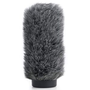 youshares ntg3 microphone windscreen - deadcat/windmuff for rode ntg-3, sennheiser mkh416 shotgun mic, wind shield up to 7.1" long