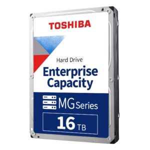 Toshiba MG08ACA16TE 16TB 7200RPM 512e 3.5" SATA Enterprise Desktop Hard Drive