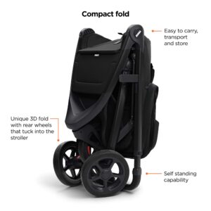 Thule Spring Stroller - Compact Baby Stroller Perfect for Everyday Use - Features 5-Point Harness, Lightweight and Compact Design, Vented Canopy, Padded Reclining Seat