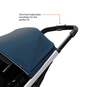 Thule Spring Stroller - Compact Baby Stroller Perfect for Everyday Use - Features 5-Point Harness, Lightweight and Compact Design, Vented Canopy with See-Through Mesh, Padded Reclining Seat