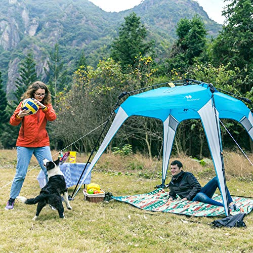 8.2'x8.2' Pop Up Canopy, 2023 Upgraded Outdoor Canopy, Portable Instant Camping Canopy, Easy Set-up Canopy with 1 Sidewall