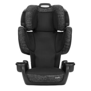 evenflo gotime lx booster car seat (chardon black)