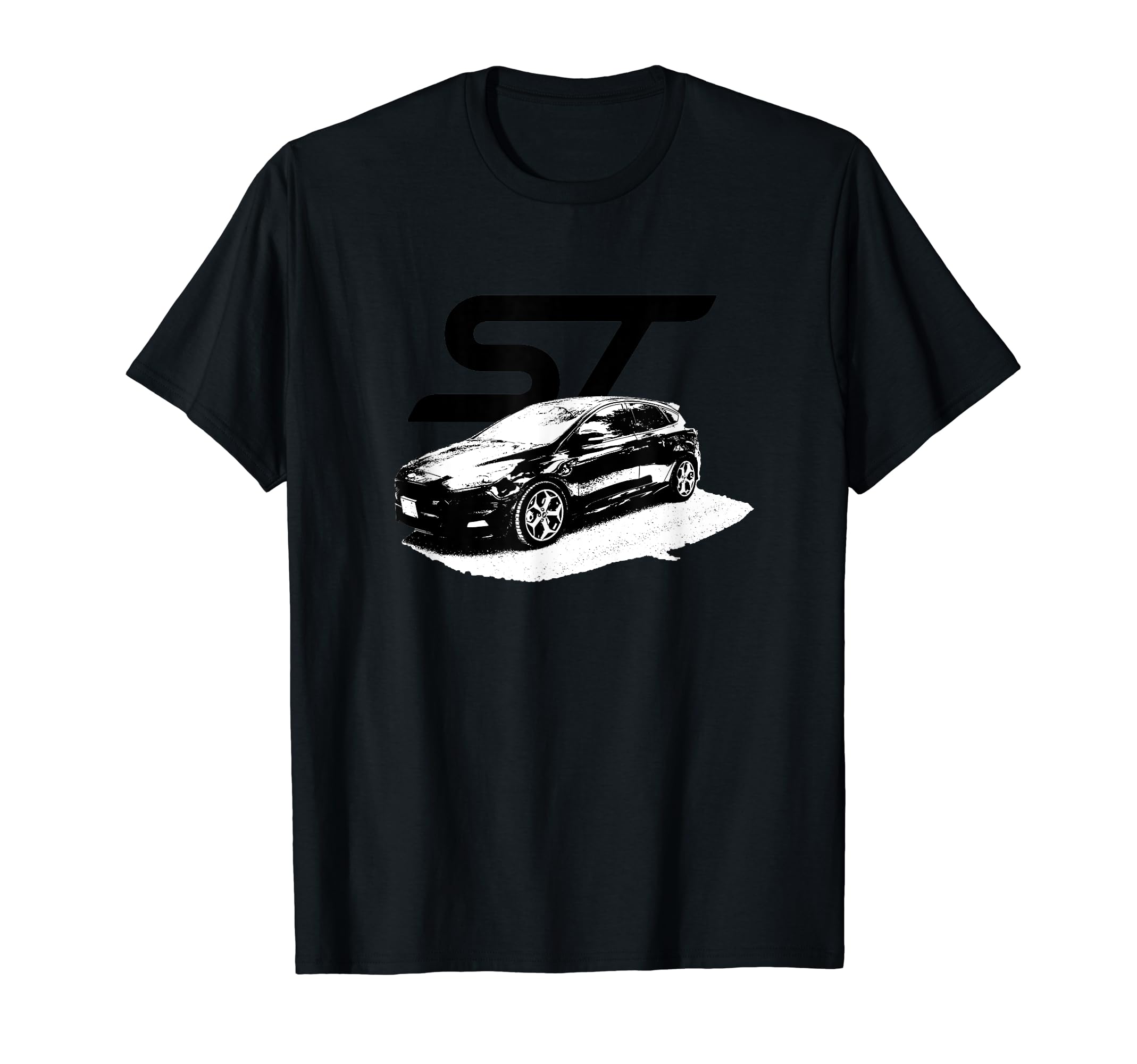 Focus ST - Distressed Look Black Variant T-Shirt