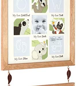 Precious Moments 193429 Each New Moment Milestone Photo Frame, One Size, Tan