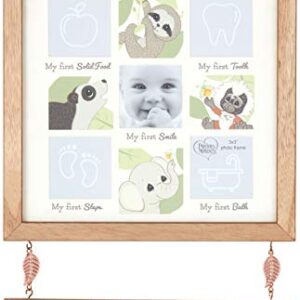 Precious Moments 193429 Each New Moment Milestone Photo Frame, One Size, Tan