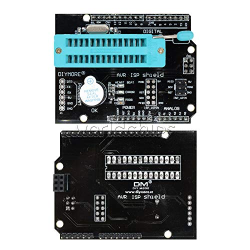 AVR ISP Shield Burning Burn Bootloader Programmer for Arduino UNO R3