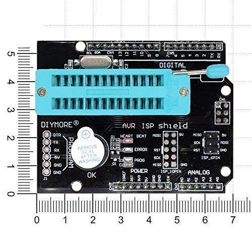 AVR ISP Shield Burning Burn Bootloader Programmer for Arduino UNO R3