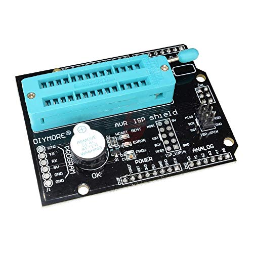 AVR ISP Shield Burning Burn Bootloader Programmer for Arduino UNO R3