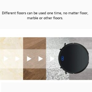 Robot Vacuum Cleaner, 1600Pa Strong Suction Robotic Vacuum Cleaner, Super-Thin Quiet,Household Sweeper, Route Planning for Pet Hair, Hard Floor, Carpet