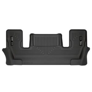 husky liners | weatherbeater | fits 2020 - 2022 ford explorer w/2nd row bucket seats | third row liner, black | 19321