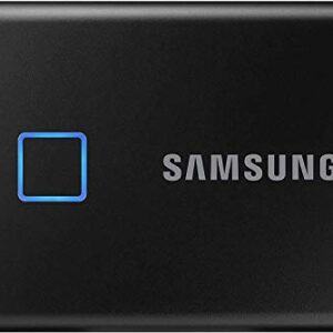 SAMSUNG SSD T7 Portable External Solid State Drive 1TB, Up to USB 3.2 Gen2 , Reliable Storage for Gaming, Students, Professionals, (MU-PC1T0T/AM), Black