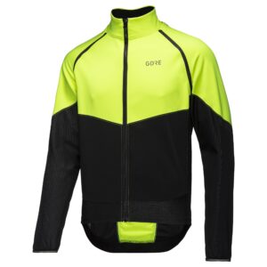 GORE WEAR Men's Standard Phantom Gore-tex Infinium Jacket, Neon Yellow/Black, S