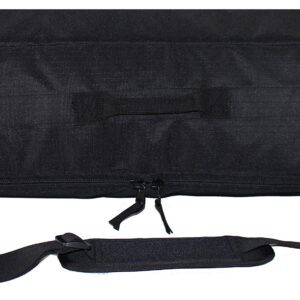 Element Equipment Deluxe Padded Snowboard Bag - Premium High End Travel Bag Black Ripstop 157