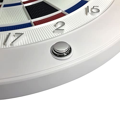 GRANBOARD 3S White Edition LED Bluetooth Dartboard