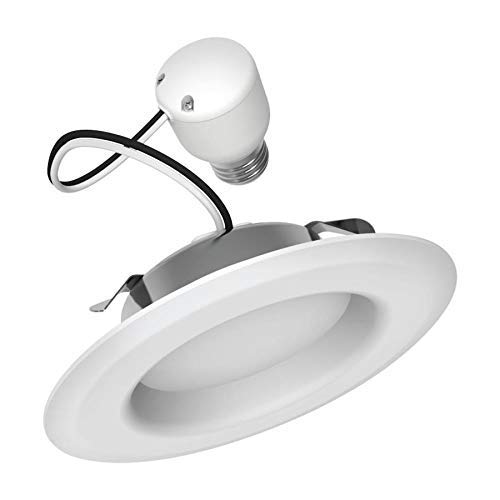 GE Reveal 65-Watt Equivalent White Dimmable Recessed Downlight (4-in)