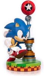 first4figures sonic the hedgehog: sonic 11'' pvc painted statue