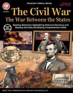 mark twain | the civil war: the war between the states resource book | grades 5–12, printable