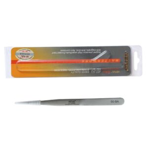 Vetus Tweezers,Non-magnetic Stainless Steel Pointed Tip Eyebrow Tweezers SA Series (00-SA)