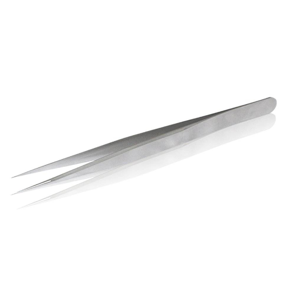 Vetus Tweezers,Non-magnetic Stainless Steel Pointed Tip Eyebrow Tweezers SA Series (00-SA)