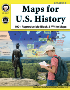 mark twain | maps for u.s. history workbook | grades 5–8, printable