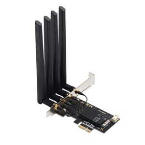 hackintosh wifi dual band macos wifi card bcm94360cd 802.11a/g/n/ac 1750mbps bt4.0 pcie network adapter natively support airdrop handoff (plug and play for macos)